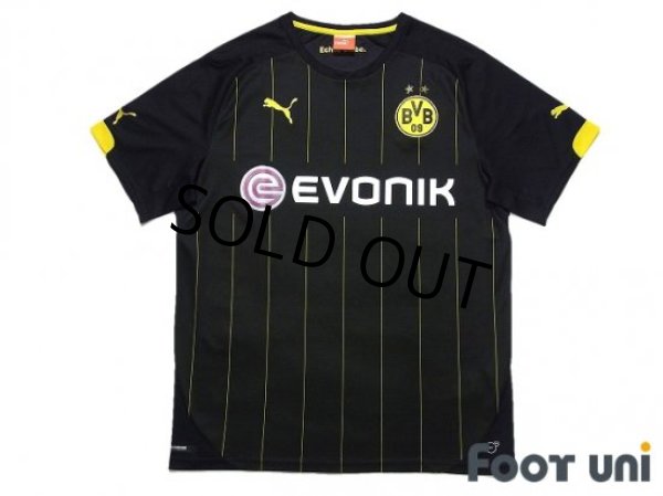 Photo1: Borussia Dortmund 2014-2015 Away Shirt #7 Shinji Kagawa (1)