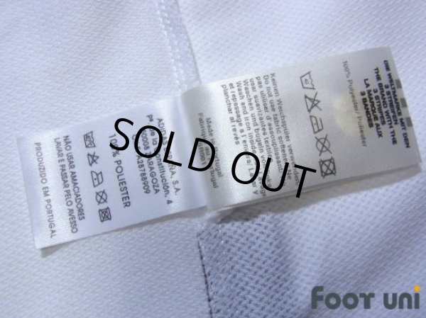 Photo8: Real Madrid 2002-2003 Home Long Sleeve Shirt #19 Cambiasso Centenario Patch/Badge (8)