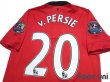 Photo4: Manchester United 2013-2014 Home Shirt #20 van Persie Champions Patch/Badge (4)