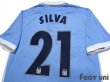 Photo4: Manchester City 2015-2016 Home Shirt #21 David Silva (4)