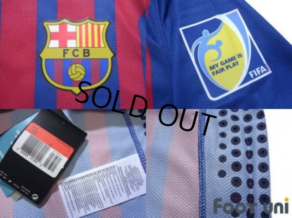 Photo6: FC Barcelona 2011-2012 Home Authentic Shirt #10 Messi w/tags (6)