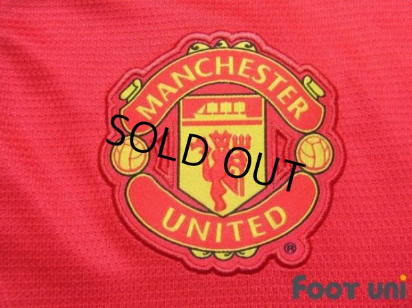 Photo6: Manchester United 2013-2014 Home Shirt #20 van Persie Champions Patch/Badge (6)