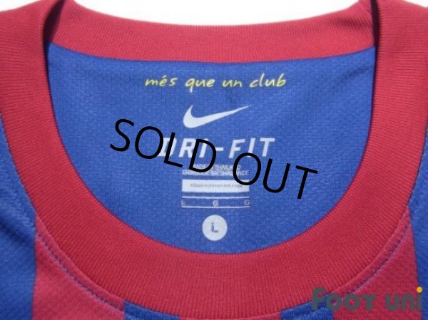 Photo5: FC Barcelona 2011-2012 Home Authentic Shirt #10 Messi w/tags (5)