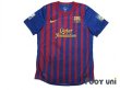 Photo1: FC Barcelona 2011-2012 Home Authentic Shirt #10 Messi w/tags (1)