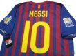 Photo4: FC Barcelona 2011-2012 Home Authentic Shirt #10 Messi w/tags (4)