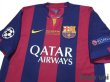 Photo3: FC Barcelona 2014-2015 Home Shirt #10 Messi w/tags (3)