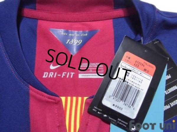 Photo5: FC Barcelona 2014-2015 Home Shirt #10 Messi w/tags (5)