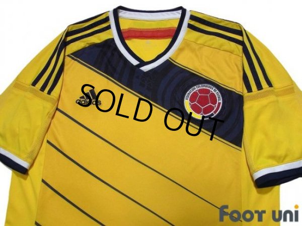 Photo3: Colombia 2014 Home Shirt (3)