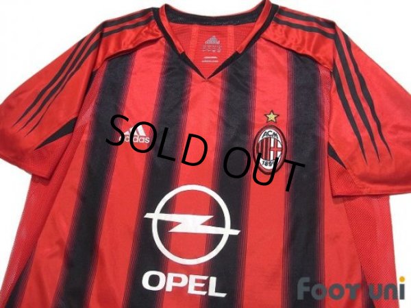 Photo3: AC Milan 2004-2005 Home Authentic Shirt (3)