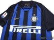 Photo3: Inter Milan 2018-2019 Home Shirt #37 Milan Skrinia Serie A Tim Patch/Badge (3)