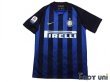 Photo1: Inter Milan 2018-2019 Home Shirt #37 Milan Skrinia Serie A Tim Patch/Badge (1)