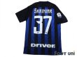 Photo2: Inter Milan 2018-2019 Home Shirt #37 Milan Skrinia Serie A Tim Patch/Badge (2)