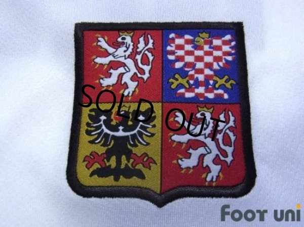 Photo6: Czech Republic Euro 2000 Away Shirt #4 Nedved UEFA Euro 2000 Patch/Badge UEFA Fair Play Patch/Badge (6)