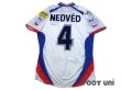 Photo2: Czech Republic Euro 2000 Away Shirt #4 Nedved UEFA Euro 2000 Patch/Badge UEFA Fair Play Patch/Badge (2)