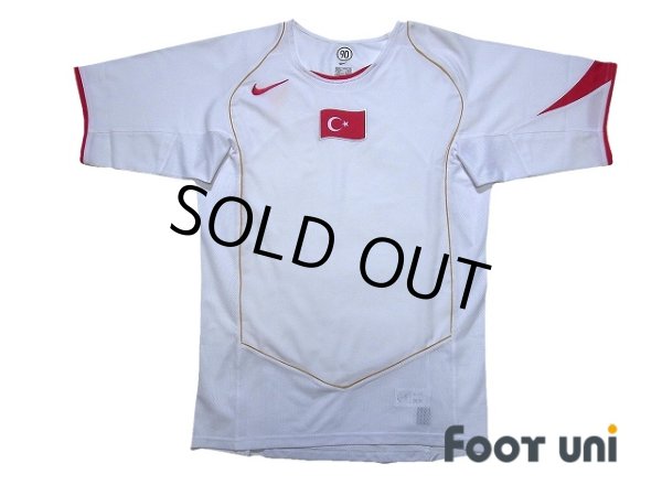 Photo1: Turkey 2004 Away Shirt w/tags (1)