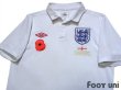 Photo3: England 2010 Home Shirt Commemorative model (3)