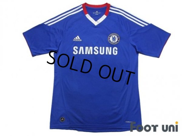 Photo1: Chelsea 2010-2011 Home Shirt #8 Lampard (1)