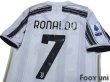 Photo4: Juventus 2020-2021 Home Authentic Shirt and Shorts Set #7 Ronaldo (4)