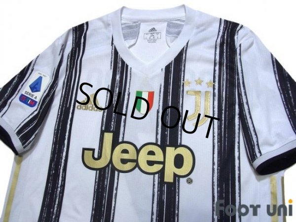 Photo3: Juventus 2020-2021 Home Authentic Shirt and Shorts Set #7 Ronaldo (3)