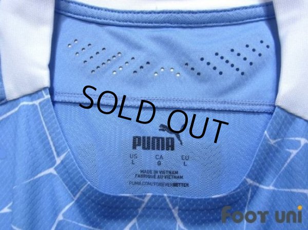 Photo5: Manchester City 2020-2021 Home Authentic Shirt and Shorts Set #17 De Bruyne (5)