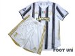 Photo1: Juventus 2020-2021 Home Authentic Shirt and Shorts Set #7 Ronaldo (1)