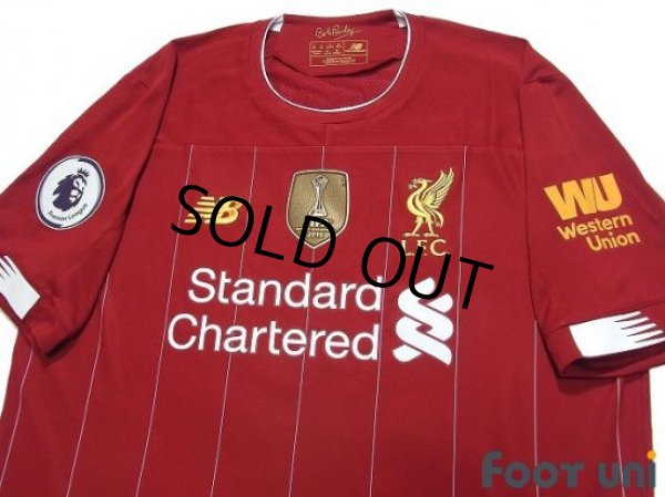 Photo3: Liverpool 2019-2020 Home Shirt #4 Virgil van Dijk Premier League Patch/Badge (3)