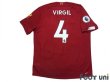 Photo2: Liverpool 2019-2020 Home Shirt #4 Virgil van Dijk Premier League Patch/Badge (2)