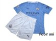 Photo1: Manchester City 2020-2021 Home Authentic Shirt and Shorts Set #17 De Bruyne (1)