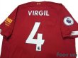 Photo4: Liverpool 2019-2020 Home Shirt #4 Virgil van Dijk Premier League Patch/Badge (4)