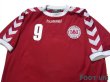 Photo3: Denmark 2002 Home Shirt #9 Tomasson (3)