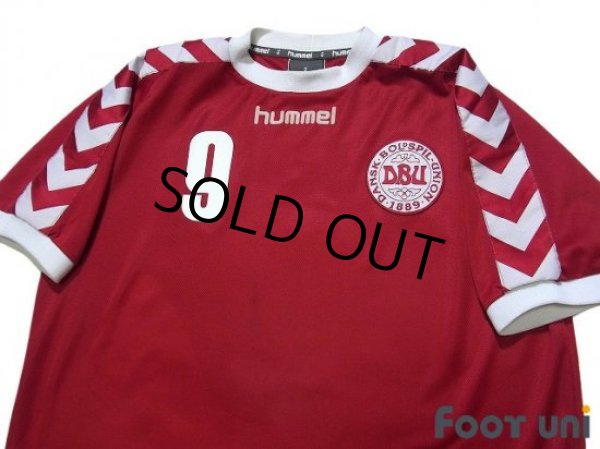 Photo3: Denmark 2002 Home Shirt #9 Tomasson (3)