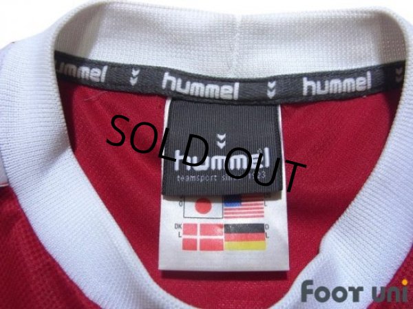 Photo5: Denmark 2002 Home Shirt #9 Tomasson (5)