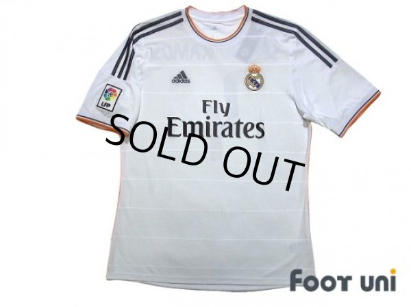 Photo1: Real Madrid 2013-2014 Home Shirt #4 Sergio Ramos LFP Patch/Badge w/tags (1)