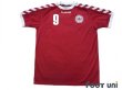 Photo1: Denmark 2002 Home Shirt #9 Tomasson (1)