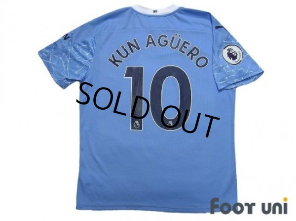 Manchester City 2020-2021 Home Shirt #10 Aguero - Online Shop From Footuni Japan