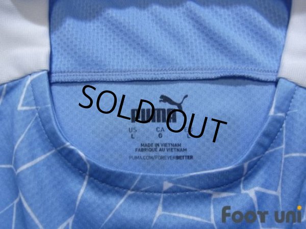 Photo5: Manchester City 2020-2021 Home Shirt #10 Kun Aguero Premier League Patch/Badge (5)