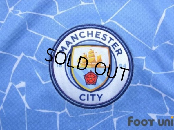 Photo6: Manchester City 2020-2021 Home Shirt #10 Kun Aguero Premier League Patch/Badge (6)