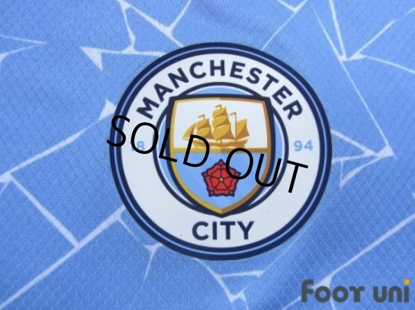 Photo5: Manchester City 2020-2021 Home Authentic Shirt and Shorts Set #7 Sterling (5)