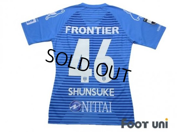 Photo2: Yokohama FC 2020 Home Authentic Shirt #46 Shunsuke Nakamura (2)