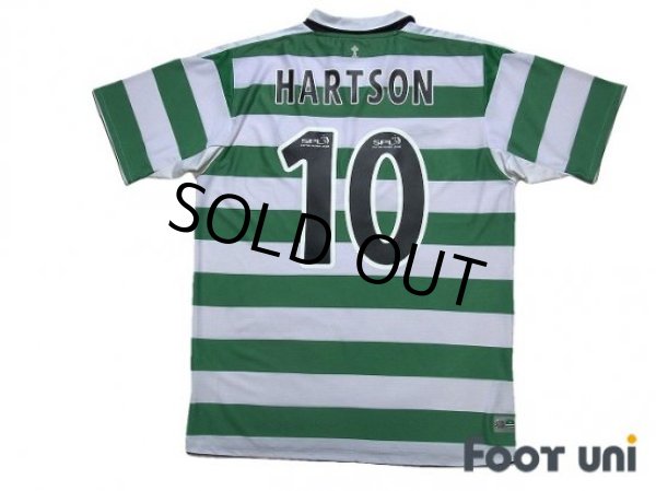 Photo2: Celtic 2004-2005 Home Shirt #10 Hartson (2)