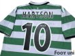 Photo4: Celtic 2004-2005 Home Shirt #10 Hartson (4)