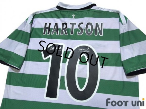 Photo4: Celtic 2004-2005 Home Shirt #10 Hartson (4)