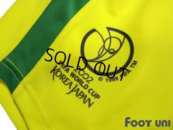 Photo7: Brazil 2002 Home Shirt #9 Ronaldo 2002 FIFA World Cup Korea Japan Patch/Badge (7)