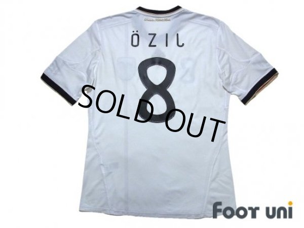 Photo2: Germany 2010 Home Shirt #8 Ozil (2)