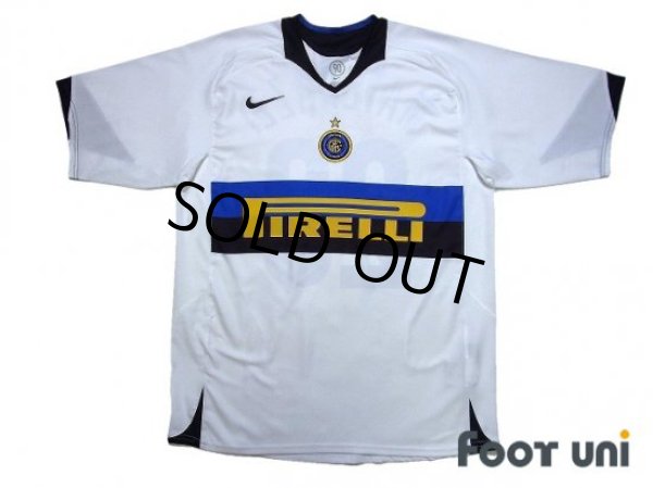 Photo1: Inter Milan 2005-2006 Away Shirt #23 Marco Materazzi (1)