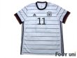 Photo1: Germany 2020 Home Shirt #11 Marco Reus (1)