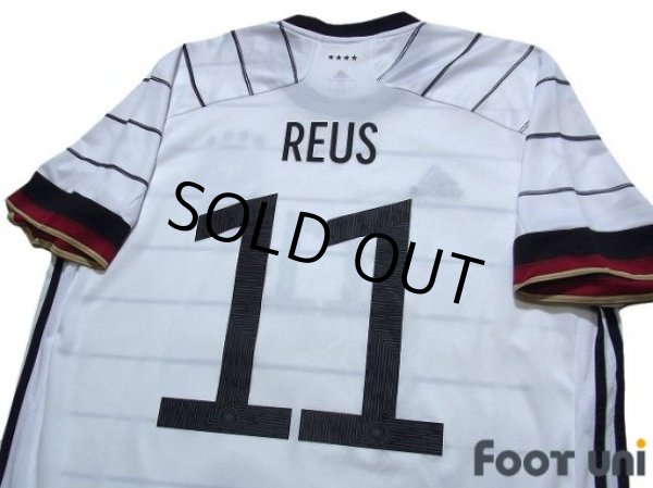 Photo4: Germany 2020 Home Shirt #11 Marco Reus (4)