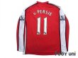 Photo2: Arsenal 2008-2010 Home Long Sleeve Shirt #11 Robin van Persie BARCLAYS PREMIER LEAGUE Patch/Badge (2)