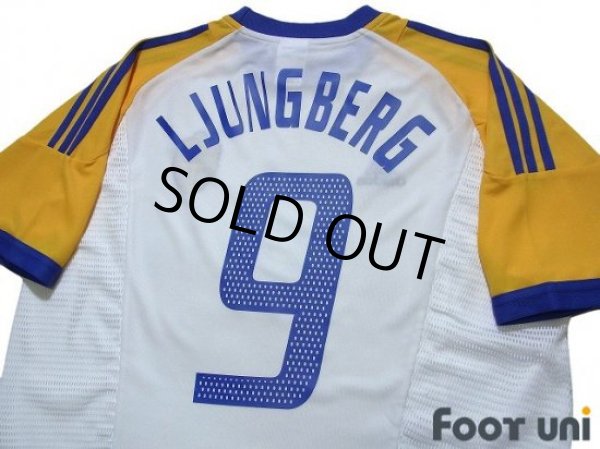 Photo4: Sweden 2002 Away Shirt #9 Ljungberg (4)
