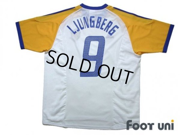 2002-03 ユールゴーデン アウェイ L/S シャツ Sweden 2002 Away Shirt #9 Ljungberg - Online Shop From